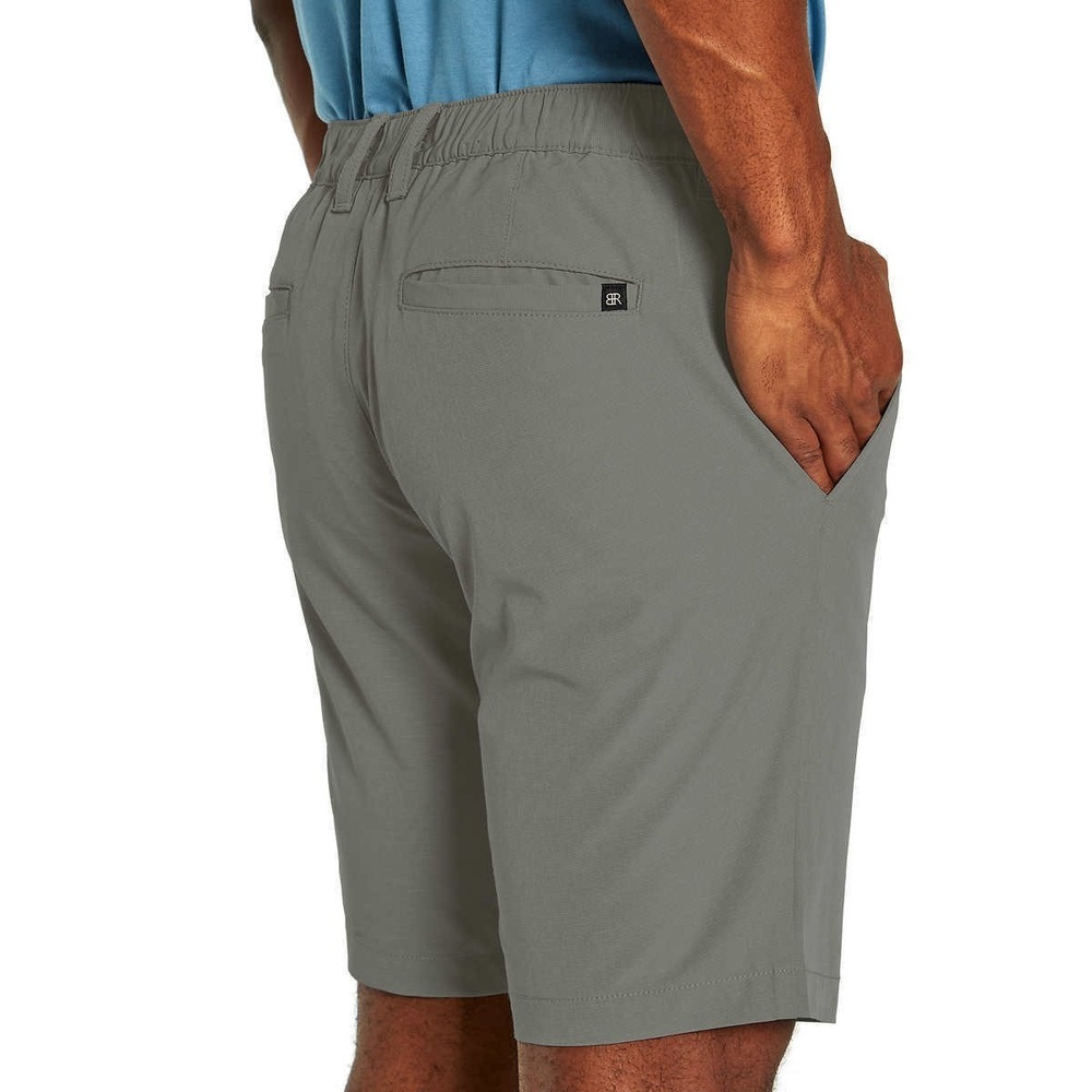 Banana Republic Comfort Flat Front Short  Monument (Gray)- Size 40 New - Picture 3 of 6